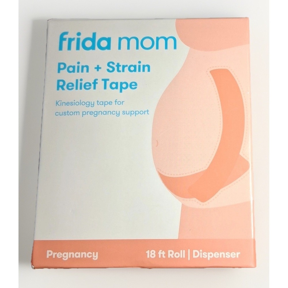 Frida Mom Pregnancy Pain + Strain Relief Kinesiology Tape 18 ft‎ Roll Dispenser